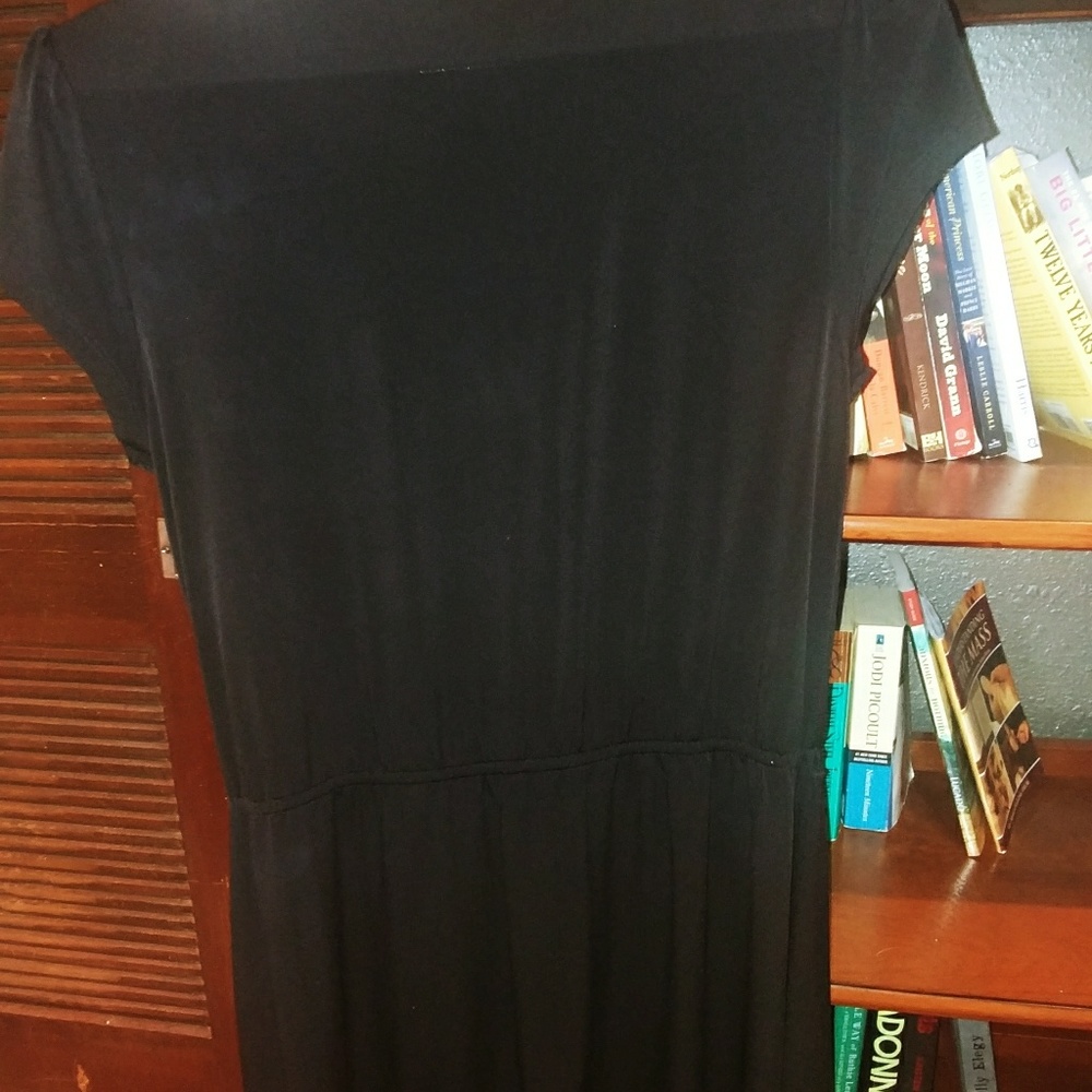 Black Ruffle Dress - Picture 4 of 4